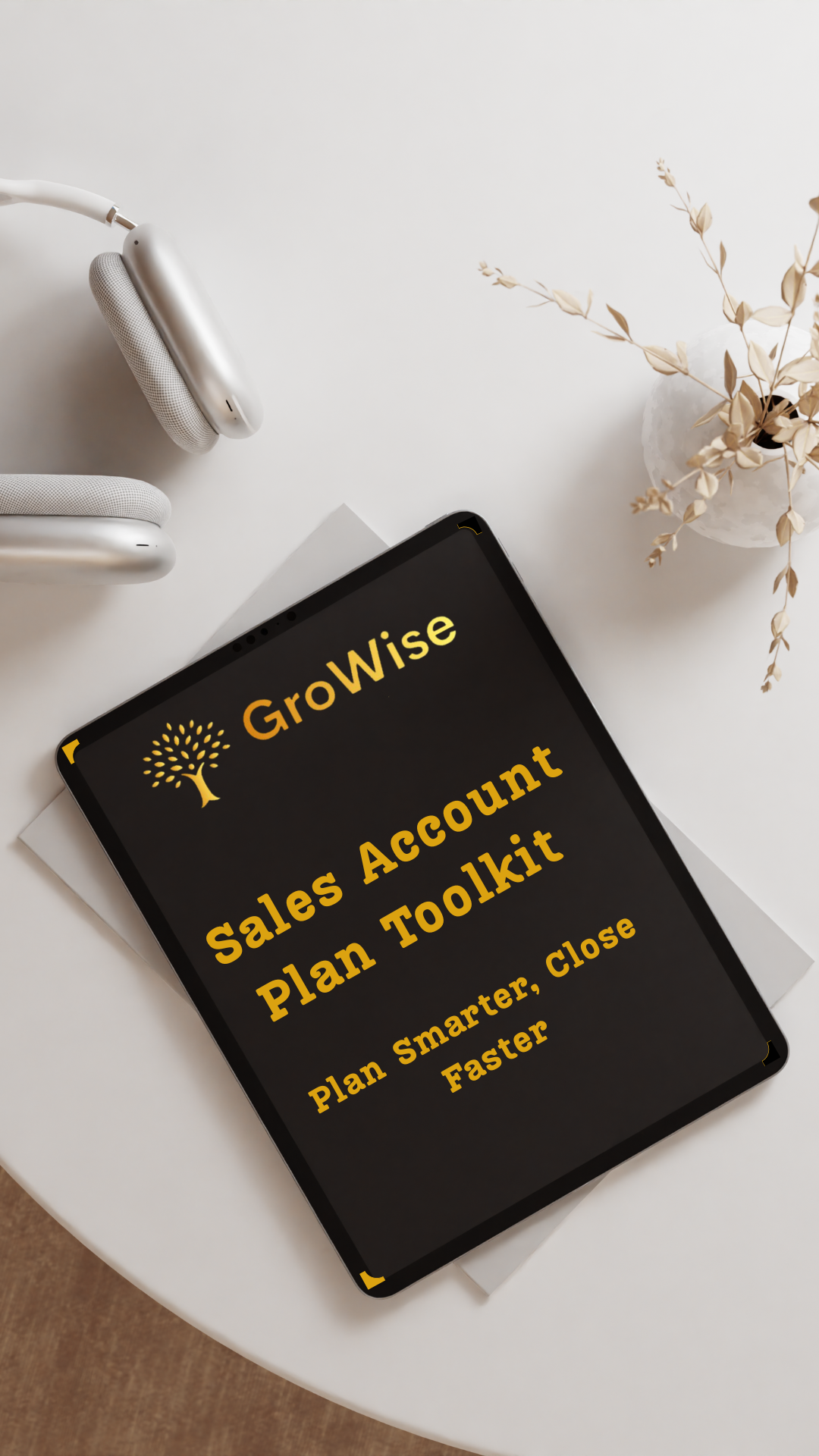 GroWise Sales Account Plan Toolkit – Plan Smarter, Close Faster