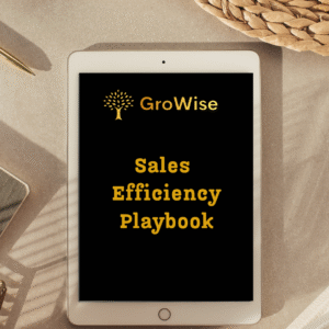 The Growise Sales Efficiency Playbook for Leaders equips sales professionals with tools and strategies to optimize performance and drive growth.